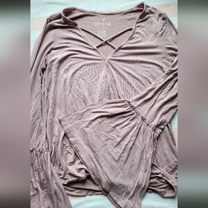 Elegant Mauve Blouse